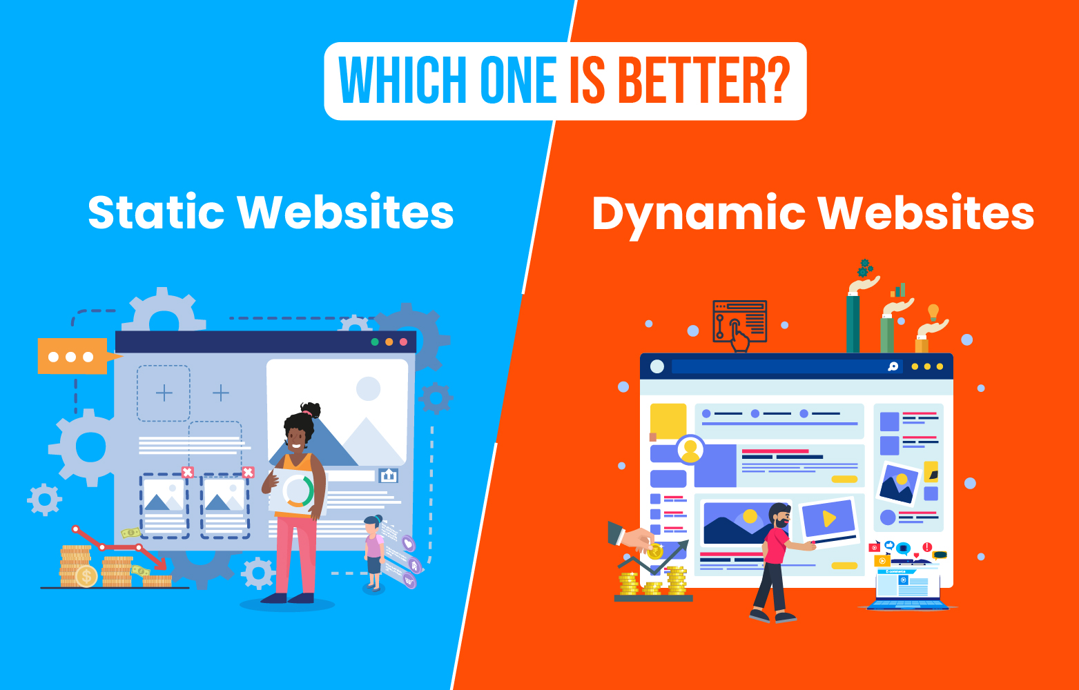 Difference Between Static and Dynamic Websites